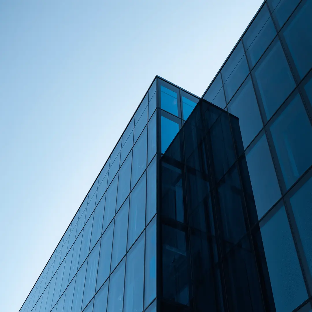 Commercial building facade
